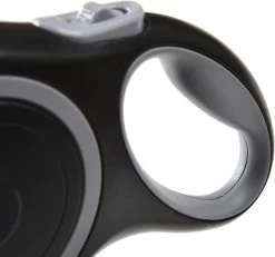 Hondenriem-Looplijn-Zwart/Grijs-8 Meter Oprol-Hond Lijn-Automatisch Rollijn -Hondenbenodigdheden 1200x1121 1