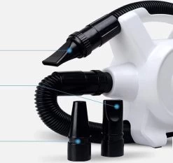 Hondenfohn - Waterblazer Met Draaiknop - 2400W Vermogen Met Warme En Koude Stand - Wit -Hondenbenodigdheden 1200x1130 1