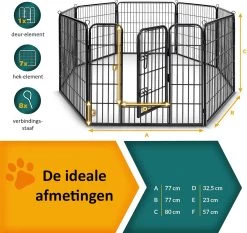 Sens Design Hondenren - Puppyren - Hondenbench 12 Sens Design Hondenren - Puppyren - Hondenbench -Hondenbenodigdheden 1200x1132 1