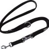 DDOXX Hondenriem Air Mesh, 3-voudig Verstelbaar, 2m | Voor Kleine & Grote Honden | Dubbele Riem Twee Honden Kat Puppy | Tug Leash Large | Lead Leash Small | Walking Leash Puppy Leash | Zwart, XS -Hondenbenodigdheden 1200x1133 3