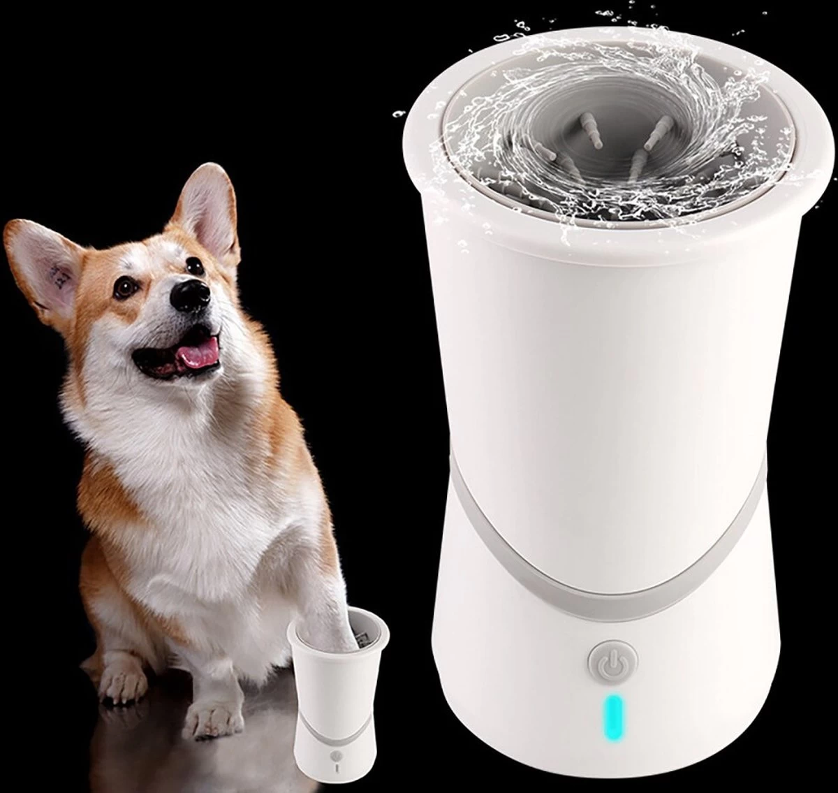 Hondenpoten Reiniger - Wasser - Hond – Pet Paw Washer – Hondenborstel – Honden Borstel - Verzorging 5 Hondenpoten Reiniger - Wasser - Hond – Pet Paw Washer – Hondenborstel – Honden Borstel - Verzorging - Afbeelding 3