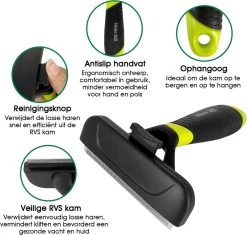 Mister Mill Trimhark - Hondenkam Kattenkam - Dierenkam 6,6 CM -Hondenbenodigdheden 1200x1143 8
