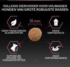 Pro Plan Large Robust Adult Sensitive Skin - Honden Droogvoer - Zalm - 14 Kg -Hondenbenodigdheden 1200x1146 17