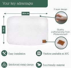 Pfotenolymp® Premium Window Baars/Krabmat Voor Katten Bij Het Raam - Vensterbank/Kattenbank Voor De Vensterbank - Zit/Ligstoel Voor Katten -Hondenbenodigdheden 1200x1146 27