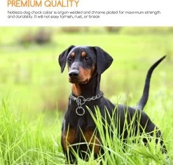 Nobleza Slipketting Hond - Sliphalsband - Trainingshalsband - Hondenketting - Maat L 10 Nobleza Slipketting Hond - Sliphalsband - Trainingshalsband - Hondenketting - Maat L -Hondenbenodigdheden 1200x1146 7