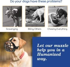 Nobleza Muilkorf Hond - Snuitomtrek 33 - Maat L - Zwart 15 Nobleza Muilkorf Hond - Snuitomtrek 33 - Maat L - Zwart -Hondenbenodigdheden 1200x1147 4