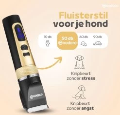 Woodoro Professionele 2-in-1 Hondentondeuse Voor Dikke Vacht – Draadloze Honden Tondeuse & Hondentrimmer – Stille Tondeuse Katten & Honden Trimset -Hondenbenodigdheden 1200x1148 3