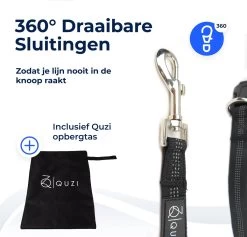 Canicross Looplijn Hond Met Heupriem Voor Hardlopen - Elastische Handsfree Hondenriem - Honden Trainingslijn - 150/200cm - Blauw -Hondenbenodigdheden 1200x1150 6