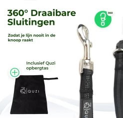 Canicross Looplijn Hond Met Heupriem Voor Hardlopen - Elastische Handsfree Hondenriem - Honden Trainingslijn - 150/200cm - Groen -Hondenbenodigdheden 1200x1150 7