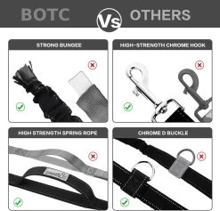 BOTC Looplijn Hond Met Heupriem Voor Hardlopen - Hondenriem - Zwart -Hondenbenodigdheden 1200x1153 10