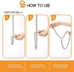 Nobleza Slipketting Hond - Sliphalsband - Trainingshalsband - Hondenketting - Maat L 12 Nobleza Slipketting Hond - Sliphalsband - Trainingshalsband - Hondenketting - Maat L -Hondenbenodigdheden 1200x1155 6