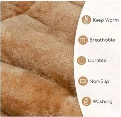 Nobleza Benchkussen - Dierenkussen - Hondenkussen - Kattenkussen - Benchmat - Dierenmat - Hondenmat - Kattenmat - Bruin - Maat S 13 Nobleza Benchkussen - Dierenkussen - Hondenkussen - Kattenkussen - Benchmat - Dierenmat - Hondenmat - Kattenmat - Bruin - Maat S -Hondenbenodigdheden 1200x1158 6