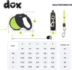 DDOXX Intrekbare Hondenriem, Reflecterend | Vele Kleuren & Maten | Voor Kleine & Grote Honden | Intrekbare Hondenriem Puppy Kat | Hondenriem Accessoires Hond | XS, 3 M, Tot 8 Kg, Geel 11 DDOXX Intrekbare Hondenriem, Reflecterend | Vele Kleuren & Maten | Voor Kleine & Grote Honden | Intrekbare Hondenriem Puppy Kat | Hondenriem Accessoires Hond | XS, 3 M, Tot 8 Kg, Geel -Hondenbenodigdheden 1200x1161 6