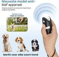 Diervriendelijke Ultrasone Anti- Blaf Apparaat 2023 + Batterijen - Extra Snel Van Blaffen Af - Anti Blafband – Honden Training Blaffen – Hondentrainer -Hondenbenodigdheden 1200x1165 9