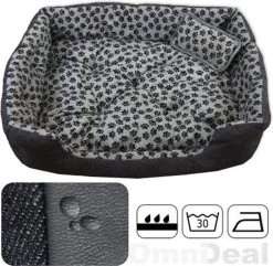 Eyepower Hondenbed 82x70x20 Cm Hondenkussen Wasbaar Dierenkussen Dierlijk Bed Kattenbed Kattenbed... -Hondenbenodigdheden 1200x1170 14