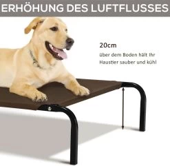 PawHut Hondenstretcher XL 110x68x19 Cm. Bruin / Grijs 26 PawHut Hondenstretcher XL 110x68x19 Cm. Bruin / Grijs -Hondenbenodigdheden 1200x1171 11