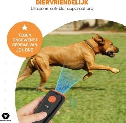 Vulpes Pets® Ultrasone Anti Blaf Apparaat – 3-in-1 Anti Blaf Apparaat Pro - Diervriendelijk & Zonder Schok - Alternatief Anti Blafband - Voor Kleine & Grote Honden - Audio - Flashlight - USB-Oplaadbaar -Hondenbenodigdheden 1200x1172 4