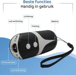 Diervriendelijke Ultrasone Anti- Blaf Apparaat 2023 + Batterijen - Extra Snel Van Blaffen Af - Anti Blafband – Honden Training Blaffen – Hondentrainer -Hondenbenodigdheden 1200x1174 6