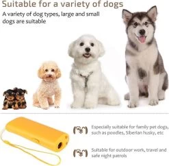Merkloos Diervriendelijke Ultrasone Anti-Blaf Apparaat - Effectieve Hondentrainer - Anti Blaf Middel - Ultrasone Hondentrainer - Honden Clickertraining - Trainingshulp -Hondenbenodigdheden 1200x1178 8