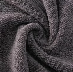 N4dogs – Hondenhanddoek – Honden Handdoek – Microvezel Handdoek – Handdoek Hond – Droogdoek Hond – Dierendeken – Sterk Absorberend – Handdoek Met Zakken - Grijs - 66 X 23 Cm -Hondenbenodigdheden 1200x1179