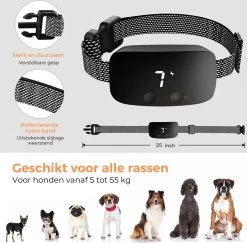 Amaeze Anti Blafband - Opvoedingshalsband Zonder Schok En Diervriendelijk – Blafband Voor Honden – Opvoedingshalsbanden - Voor Kleine En Grote Honden - Antiblafband Zonder Schok Waterdicht - Oplaadbaar - Vibratie En Audio 10 Amaeze Anti Blafband - Opvoedingshalsband Zonder Schok En Diervriendelijk – Blafband Voor Honden – Opvoedingshalsbanden - Voor Kleine En Grote Honden - Antiblafband Zonder Schok Waterdicht - Oplaadbaar - Vibratie En Audio -Hondenbenodigdheden 1200x1179 3