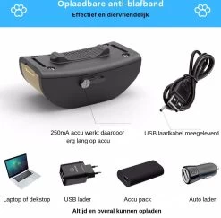 Sworks – Anti Blafband- Honden- Opvoedingshalsband - Geen Elektrische Schok - Geluid En Trilling -Hondenbenodigdheden 1200x1182 5