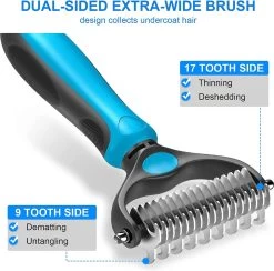 Igoods Professionele 2-Zijdige Ondervacht Kam Voor Hond En Kat - Hondenborstel – Kattenborstel 13 Igoods Professionele 2-Zijdige Ondervacht Kam Voor Hond En Kat - Hondenborstel – Kattenborstel -Hondenbenodigdheden 1200x1183 1