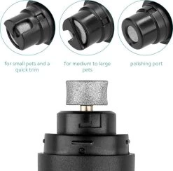 Navaris Elektrische Nagelvijl Voor Huisdieren - Met Diamanten Vijlkop - Voor Honden, Katten En Konijnen - Ook Voor Vogelsnavels - Draadloos 11 Navaris Elektrische Nagelvijl Voor Huisdieren - Met Diamanten Vijlkop - Voor Honden, Katten En Konijnen - Ook Voor Vogelsnavels - Draadloos -Hondenbenodigdheden 1200x1184 4