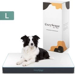 CozySense® - Orthopedisch Hondenkussen - Hondenkussen 90 X 55 Cm - Ook Geschikt Als Benchkussen & Hondenbed - Hondenkussen Bank - Traagschuim - Waterdicht - Wasbare Hoes - Maat L
