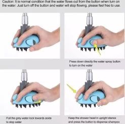 WVspecials Huisdieren Douche - Douche Voor Honden - Honden Douche - Inclusief Slang - Inclusief Drie Kraanadapters - Geschikt Voor Binnen En Buiten - Hondendouche - Hondenbad - Hondenborstel - Hondenkam - Hondenwassen - Hondenzwembad - Tuinslang -Hondenbenodigdheden 1200x1187 3