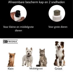 By Fredge® Elektrische Nagelvijl Voor Huisdieren - Nagel Trimmer Hond, Kat En Konijn - Nagelvijl Huisdieren - Nagel Vijl Kat - 100% Veilig - USB Oplaadbaar - Lage Vibratie En Geluid - Draadloos - Wit -Hondenbenodigdheden 1200x1190 5