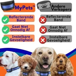 MyPets™ Anti-blafband - Anti Blaf Apparaat - Voor Kleine Honden En Grote Honden - Diervriendelijk - Opvoedingshalsband - Trainingshalsband - 2022/2023 Versie - Inclusief Batterijen 12 MyPets™ Anti-blafband - Anti Blaf Apparaat - Voor Kleine Honden En Grote Honden - Diervriendelijk - Opvoedingshalsband - Trainingshalsband - 2022/2023 Versie - Inclusief Batterijen -Hondenbenodigdheden 1200x1194 5