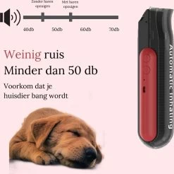 Pet Lovers - Hondentondeuse - Hondentondeuse - Automatische Inhalerende Haren - Dierentondeuse - Hondentrimmer - Hondentondeuse Dikke Vacht - Tondeuse Voor Honden - Hondentondeuse - Draadloos - 2 Opzetkammen - Honden En Katten Tondeuse -Hondenbenodigdheden 1200x1195 4