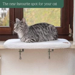 Pfotenolymp® Premium Window Baars/Krabmat Voor Katten Bij Het Raam - Vensterbank/Kattenbank Voor De Vensterbank - Zit/Ligstoel Voor Katten -Hondenbenodigdheden 1200x1199 27