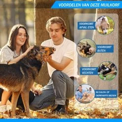 Sharon-B Muilkorf Hond - Camo Bruin - Maat M - Snuitomtrek 26 Tot 30 Cm - Voor Middelgrote Honden -Hondenbenodigdheden 1200x1200 1030