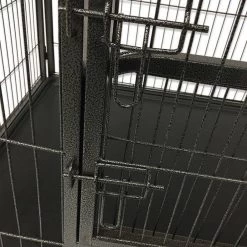 MaxxPet Puppyren - Hondenbench - Puppykennel - Hondenren - 125 X 78 X 80 Cm - Zwart -Hondenbenodigdheden 1200x1200 1045