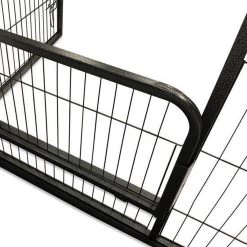 MaxxPet Puppyren - Hondenbench - Puppykennel - Hondenren - 125 X 78 X 80 Cm - Zwart -Hondenbenodigdheden 1200x1200 1047