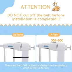 Nobleza 47B4V - Hondenhek - Metaal - H76 X L75-82 Cm - Wit 15 Nobleza 47B4V - Hondenhek - Metaal - H76 X L75-82 Cm - Wit -Hondenbenodigdheden 1200x1200 1064