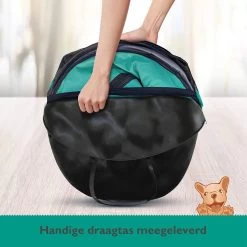Meisterpet - Opvouwbare Puppyren Rond - (Ø X H) 115 X 58 Cm - Met Gratis Dieren Verzorging Set -Hondenbenodigdheden 1200x1200 1087