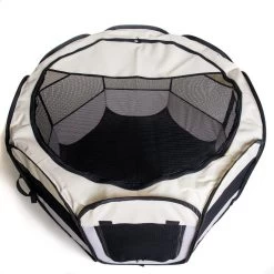Dogs&Co Puppyren Opvouwbaar Grijs 90x90x60cm In Handige Draagtas -Hondenbenodigdheden 1200x1200 1101