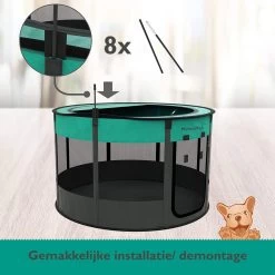 Meisterpets Opvouwbare Puppyren Rond - Extra Stevig - (Ø X H) 75 X 43 Cm - Incl. Gratis Drinkbak! 12 Meisterpets Opvouwbare Puppyren Rond - Extra Stevig - (Ø X H) 75 X 43 Cm - Incl. Gratis Drinkbak! -Hondenbenodigdheden 1200x1200 1104