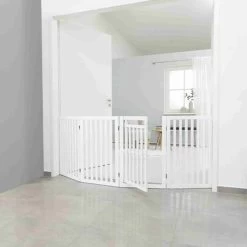 Trixie Hondenhek Met Deur Wit - 60-160 X 81 CM 16 Trixie Hondenhek Met Deur Wit - 60-160 X 81 CM -Hondenbenodigdheden 1200x1200 1106