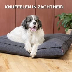 Snoozle Orthopedische Hondenmand - Zacht En Luxe Hondenkussen - Hondenbed - Wasbaar - Hondenmanden - 100 X 70 Cm - Groen -Hondenbenodigdheden 1200x1200 1496