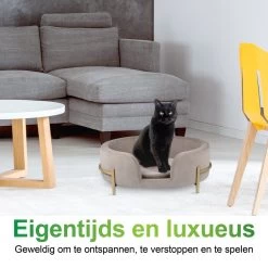 Maxxpro Pet Bed - Huisdieren Tot 80KG - Zacht Fluwelen Kussen - Verhoogd Katten- En Hondenbed - Grijs - 60,5 X 40,5 X 23,5 Cm 11 Maxxpro Pet Bed - Huisdieren Tot 80KG - Zacht Fluwelen Kussen - Verhoogd Katten- En Hondenbed - Grijs - 60,5 X 40,5 X 23,5 Cm -Hondenbenodigdheden 1200x1200 1528