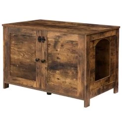 Houten Kattenhuis - Kattenkast Voor Binnen & Buiten - Kattenhok - Kattenhuisje Hout Met Deur En Gat - Hondenhok Voor Kleine Honden - 80 X 50 X 55 Cm 9 Houten Kattenhuis - Kattenkast Voor Binnen & Buiten - Kattenhok - Kattenhuisje Hout Met Deur En Gat - Hondenhok Voor Kleine Honden - 80 X 50 X 55 Cm -Hondenbenodigdheden 1200x1200 1572