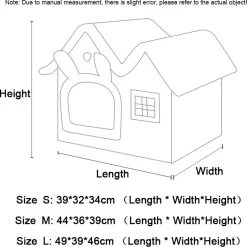 CAT Kattenmand Kattenhuis Maat M - Lekker Slapen Bed Hond Katten Huis Verwijderbare Kussen Ingesloten Pet Bed Voor Kat Kittens Puppy Pet Kat Accessoires 12 CAT Kattenmand Kattenhuis Maat M - Lekker Slapen Bed Hond Katten Huis Verwijderbare Kussen Ingesloten Pet Bed Voor Kat Kittens Puppy Pet Kat Accessoires -Hondenbenodigdheden 1200x1200 1583