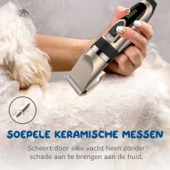 Pawwy Dieren Tondeuse Set Draadloos Voor Honden En Katten – Voor Dikke Vacht - Hondentondeuse – Hondentrimmer - Scheerapparaat - Goud 20 Pawwy Dieren Tondeuse Set Draadloos Voor Honden En Katten – Voor Dikke Vacht - Hondentondeuse – Hondentrimmer - Scheerapparaat - Goud -Hondenbenodigdheden 1200x1200 19