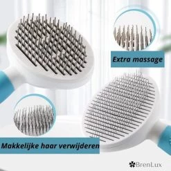 Merkloos Dierenborstel - Haarborstel Huisdieren - Borstel Voor Vacht Huisdier - Borstel Kat - Borstel Hond - Makkelijk Haar Verwijderen Met één Klik - Inclusief Speeltje - Kam Huisdier - Vachtverzorging - Massage 23 Merkloos Dierenborstel - Haarborstel Huisdieren - Borstel Voor Vacht Huisdier - Borstel Kat - Borstel Hond - Makkelijk Haar Verwijderen Met één Klik - Inclusief Speeltje - Kam Huisdier - Vachtverzorging - Massage -Hondenbenodigdheden 1200x1200 210