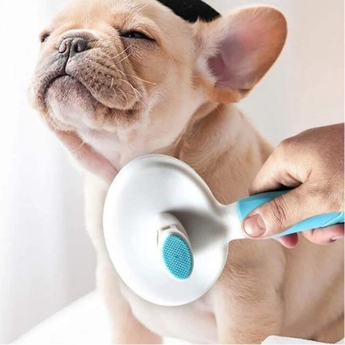 Merkloos Dierenborstel - Haarborstel Huisdieren - Borstel Voor Vacht Huisdier - Borstel Kat - Borstel Hond - Makkelijk Haar Verwijderen Met één Klik - Inclusief Speeltje - Kam Huisdier - Vachtverzorging - Massage 14 Merkloos Dierenborstel - Haarborstel Huisdieren - Borstel Voor Vacht Huisdier - Borstel Kat - Borstel Hond - Makkelijk Haar Verwijderen Met één Klik - Inclusief Speeltje - Kam Huisdier - Vachtverzorging - Massage - Afbeelding 12