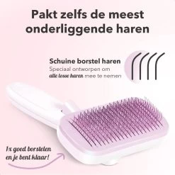 Lubadoo® - Kattenborstel - Hondenborstel - Kattenkam - Kattenhaar - Hondenhaar - Huisdierhaar Verwijderaar - Haarverwijderaar Voor Huisdieren - Langharig - Kortharig - Roze -Hondenbenodigdheden 1200x1200 233